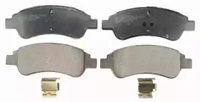 B110851 DENCKERMANN Комплект тормозных колодок, дисковый тормоз