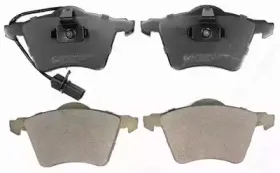 B110903 DENCKERMANN Комплект тормозных колодок, дисковый тормоз