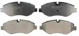 B110934 DENCKERMANN Комплект тормозных колодок, дисковый тормоз