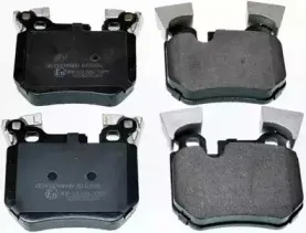 B110992 DENCKERMANN Комплект тормозных колодок, дисковый тормоз