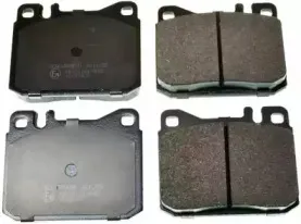 B111155 DENCKERMANN Комплект тормозных колодок, дисковый тормоз