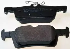 B111298 DENCKERMANN Комплект тормозных колодок, дисковый тормоз