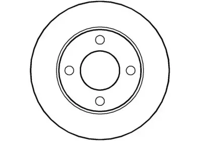 NBD320 NATIONAL Тормозной диск