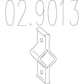 02.9013 MTS Буфер, глушитель