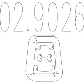 02.9026 MTS Буфер, глушитель