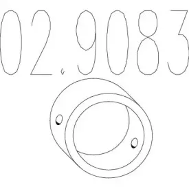 02.9083 MTS Буфер, глушитель