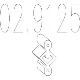 02.9125 MTS Буфер, глушитель