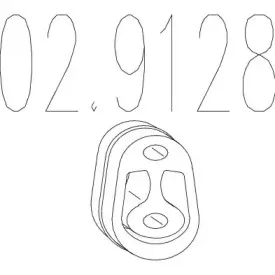 02.9128 MTS Буфер, глушитель