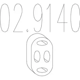 02.9140 MTS Буфер, глушитель