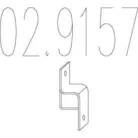 02.9157 MTS Буфер, глушитель