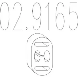 02.9165 MTS Буфер, глушитель