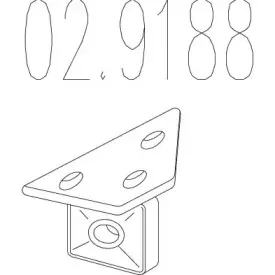 02.9188 MTS Буфер, глушитель