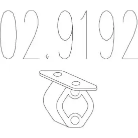 02.9192 MTS Буфер, глушитель