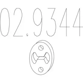 02.9344 MTS Буфер, глушитель