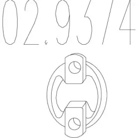 02.9374 MTS Буфер, глушитель