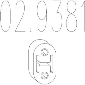 02.9381 MTS Буфер, глушитель
