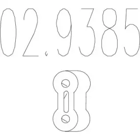 02.9385 MTS Буфер, глушитель