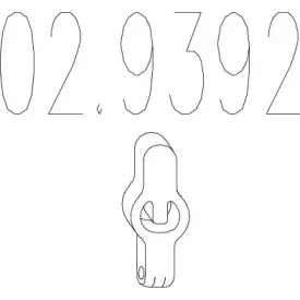 02.9392 MTS Буфер, глушитель