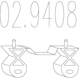 02.9408 MTS Буфер, глушитель