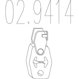 02.9414 MTS Буфер, глушитель