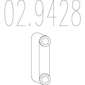 02.9428 MTS Буфер, глушитель