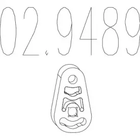 02.9489 MTS Буфер, глушитель