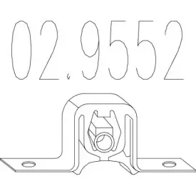 02.9552 MTS Буфер, глушитель