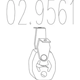 02.9561 MTS Буфер, глушитель