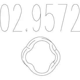 02.9572 MTS Буфер, глушитель