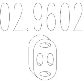 02.9602 MTS Буфер, глушитель