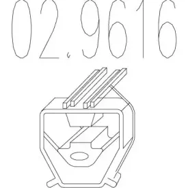 02.9616 MTS Буфер, глушитель