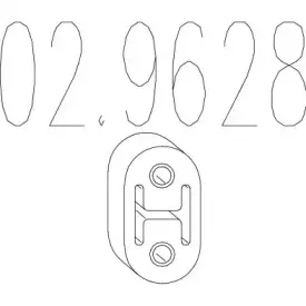 02.9628 MTS Буфер, глушитель