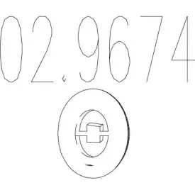 02.9674 MTS Буфер, глушитель