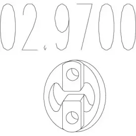 02.9700 MTS Буфер, глушитель