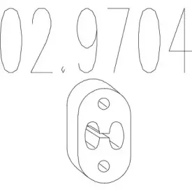 02.9704 MTS Буфер, глушитель