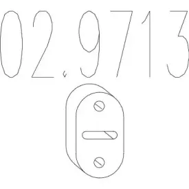 02.9713 MTS Буфер, глушитель