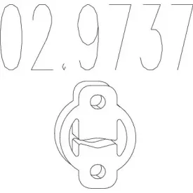 02.9737 MTS Буфер, глушитель