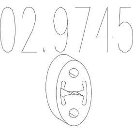 02.9745 MTS Буфер, глушитель