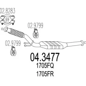 04.3477 MTS Катализатор