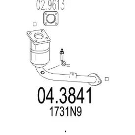 04.3841 MTS Катализатор