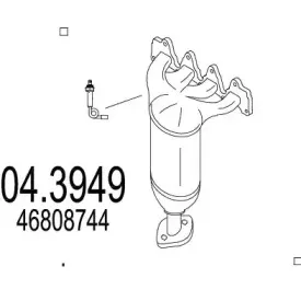 04.3949 MTS Катализатор