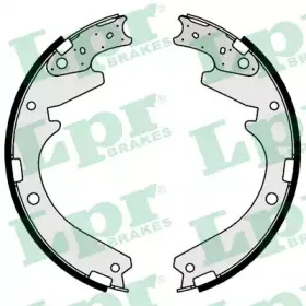 01027 LPR Комплект тормозных колодок