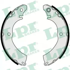 01028 LPR Комплект тормозных колодок