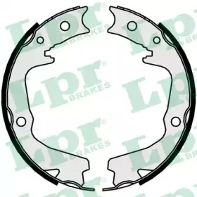 01031 LPR Комплект тормозных колодок, стояночная тормозная система