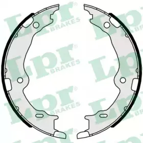 01067 LPR Комплект тормозных колодок, стояночная тормозная система