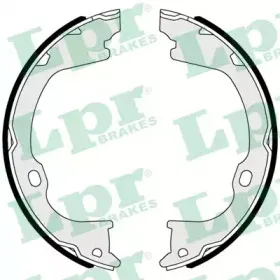 01102 LPR Комплект тормозных колодок, стояночная тормозная система