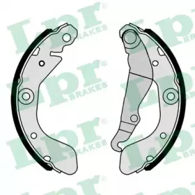 01168 LPR Комплект тормозных колодок