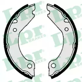 04280 LPR Комплект тормозных колодок, стояночная тормозная система