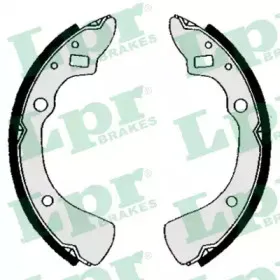 04380 LPR Комплект тормозных колодок