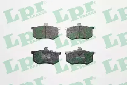 05P004 LPR Комплект тормозных колодок, дисковый тормоз
